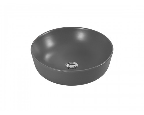 AQ5558-MG ЕВРОПА раковина 415415135 для установки на столешницу, матовый серый AQ5558-MG