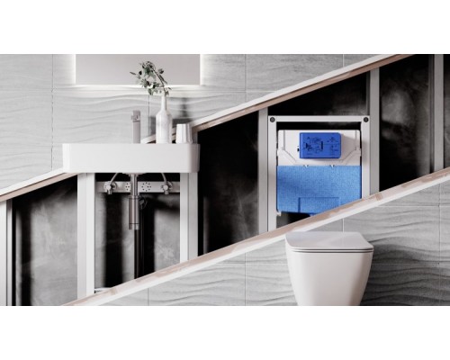 R020467 PROSYS FRAME 120 M Встраиваемая инсталляция для монтажа подвесных унитазов R020467