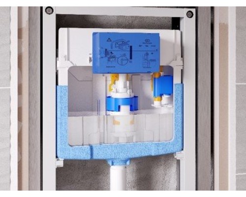 R020467 PROSYS FRAME 120 M Встраиваемая инсталляция для монтажа подвесных унитазов R020467