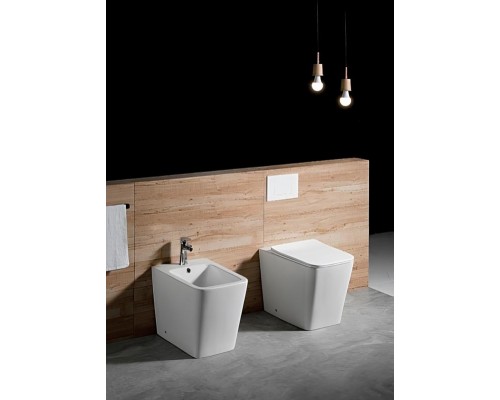 AQ1266N-00 ЛИБРА New Биде напольное 560х370х400, крепеж AQ1266N-00