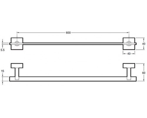 E77869-CP MECANIQUE полотенцедержатель E77869-CP