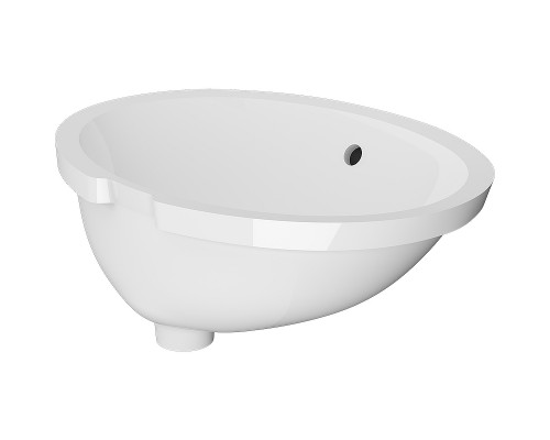 6069B003-0012 Раковина Arkitekt, встраиваемая снизу, 52 см, цвет белый 6069B003-0012