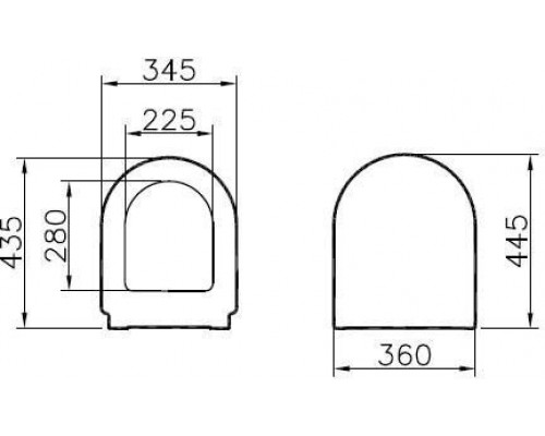 72-003-309 S50 сиденье для унитаза с микролифтом 72-003-309