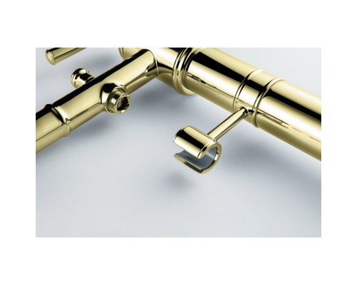 AQ1545PG КЛАССИК смеситель для ванны напольный (внешняя и скрытая часть), полир. золото AQ1545PG