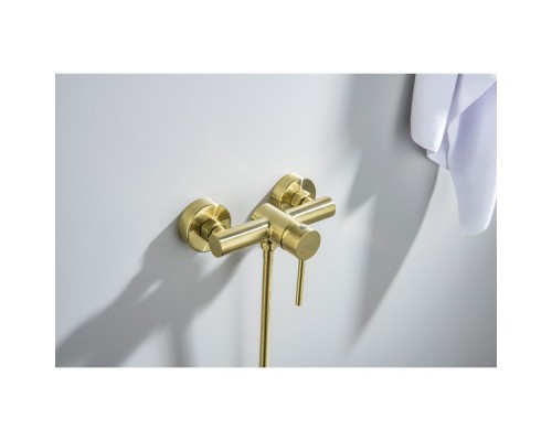 AQ1360BG ЕВРОПА смеситель для душа, шлиф. золото AQ1360BG