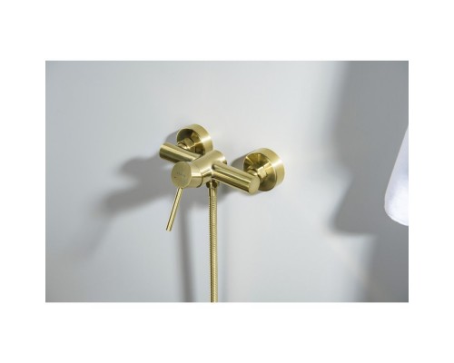 AQ1360BG ЕВРОПА смеситель для душа, шлиф. золото AQ1360BG