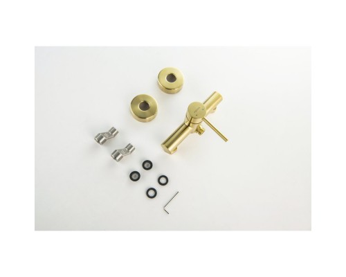 AQ1360BG ЕВРОПА смеситель для душа, шлиф. золото AQ1360BG