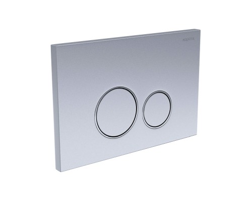 PNS-0000013 (005CQ) Панель смыва Хром матовая ободок хром для INSP-0000001 Pneumo S (клавиши круглые) PNS-0000013