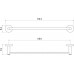 AQ4120CR ЕВРОПА полотенцедержатель 450 мм AQ4120CR