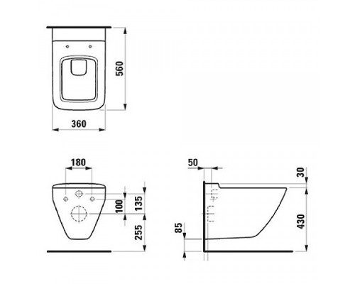 Palace 9170.1.300.000.1 сидение soft close 8.9170.1.300.000.1