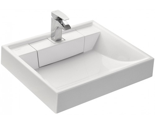 1A72103KRW010 Раковина Рейн 600 бел. на стиральную машину 1A72103KRW010