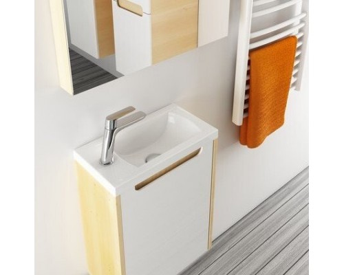 Дверь для тумбы под умывальник SD 400 R CLASSIC белая (СНЯТА С ПРОИЗВОДСТВА) X000000421