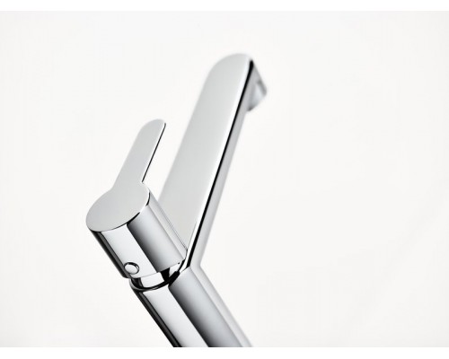 Смеситель для умывальника без донного клапана PU 015.00 высокий X070114