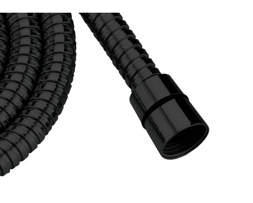 AQ2101MB шланг для душа 160 см нержавейка, матовый черный AQ2101MB