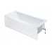 1.WH30.2.497 САНТОРИНИ 150 х70 ванна акриловая прямоугольная белая 1.WH30.2.497