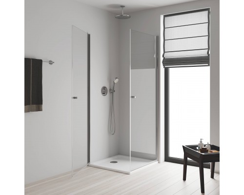 26666000 Tempesta 250 Верхний душ, круглый (низ-хром, верх-белый), хром 26666000