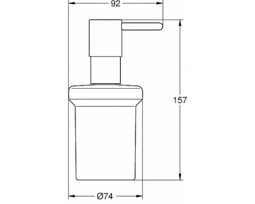 40394001 Essentials Дозатор жидкого мыла 40394001