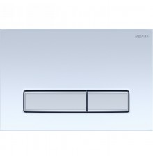 KDI-0000030 (009A-2) Панель смыва Slim Белая глянец (клавиша прямоугольная, хром) KDI-0000030