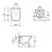 E21770RU-00 Подвесной унитаз c инсталляцией 40 см Jacob Delafon Vox, сиденье тонкое микролифт, клавиша хром (E33131RU+EDM102+E20142+E4316-CP) E21770RU-00
