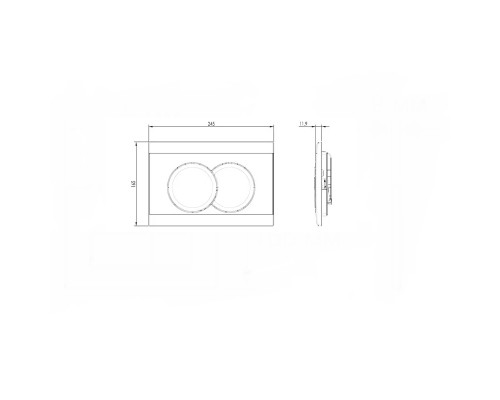 E21775RU-СP Унитаз c инсталляцией Modern Life, сиденье тонкое микролифт, панель для двойного смыва, хром (E36495-NF+E36496-CP+E77725+E77168) E21775RU-CP