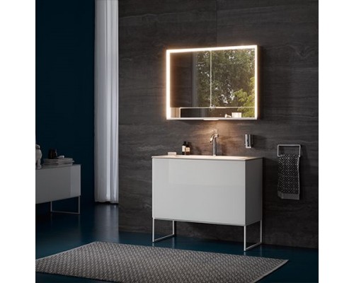 14314171301 ROYAL LUMOS Зеркальный шкаф 1000x165x735 mm для встраиваемого монтажа, 2 поворотные дверцы с двусторонним озеркаливанием, сенсорные клав 14314171301