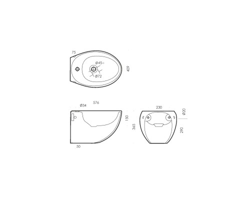 RINGO Биде подвесное ВКС Белый S1 (BD.WH/Ringo/C/WHT.G/S1) BD.WH/Ringo/C/WHT.G/S1