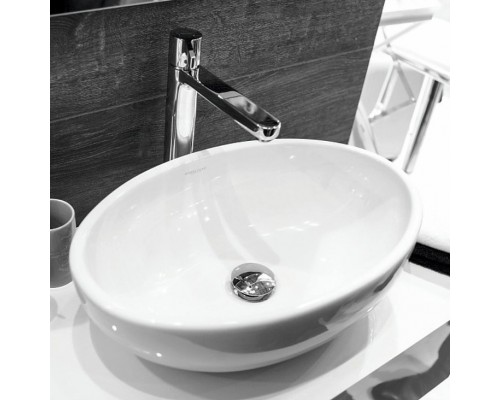 RINGO Умывальник накладной 53 см Белый S1 (WB.CT/Ringo/53-N/WHT.G/S1) WB.CT/Ringo/53-N/WHT.G/S1