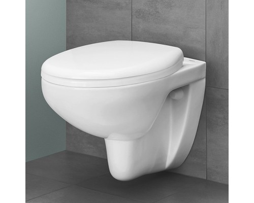 39427000 Bau Ceramic Унитаз подвесной безободковый, (без сиденья), альпин-белый 39427000