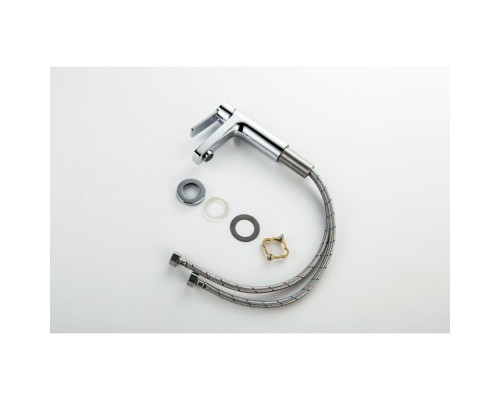 AQ1710CR ЛУГАНО смеситель для раковины 106 без донного клапана AQ1710CR