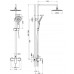 AQ2160CR БЕТТА душевая система (смеситель для душа) 220мм AQ2160CR