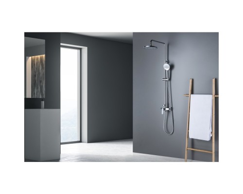 AQ2160CR БЕТТА душевая система (смеситель для душа) 220мм AQ2160CR