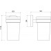 AQ4104CR ЕВРОПА стакан с держателем AQ4104CR