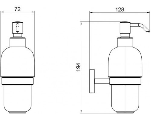 AQ4605CR БЕТТА дозатор AQ4605CR