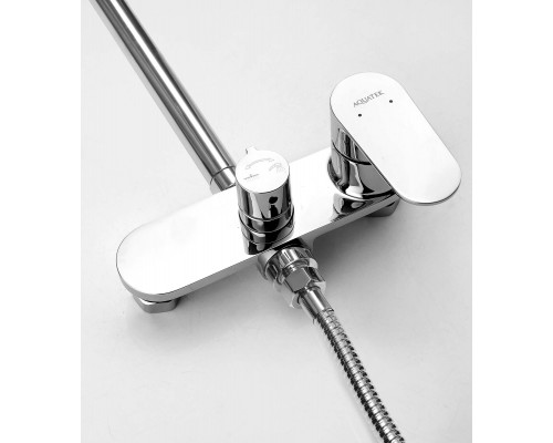 AQ2860CR НИКА душевая система (смеситель для душа) 3 jet 250 мм AQ2860CR