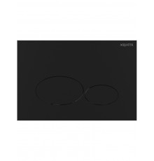 KDI-0000074(GLD) Панель смыва Черный матовый (клавиши овальные), 162244 мм KDI-0000074