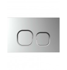 KDI-0000058(BC) Панель смыва Хром матовый ободок хром (клавиши квадрат), 162244 мм KDI-0000058