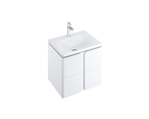 Тумба под умывальник SD BALANCE 500 белый/белый X000001364