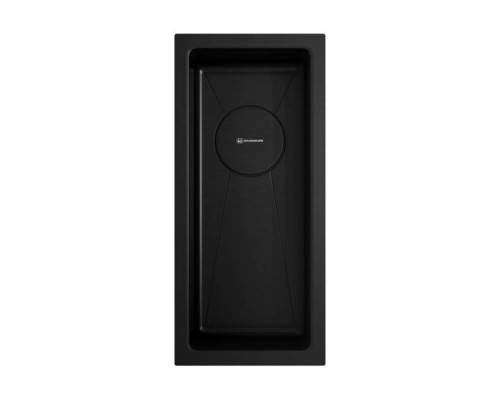 Мойка, OMOIKIRI, TAKI, шгв 200-440-180, отверстия для смесителя-отсутствуют, цвет-графит