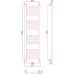 Сунержа Богема Полотенцесушитель водяной 30x120h, цвет: без покрытия 00-0220-1230