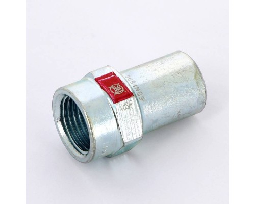 Муфта-вставка В оцинкованная сталь Prestabo VIEGA 22х1/2" Муфта-вставка В оцинкованная сталь Prestabo VIEGA 22х1/2"