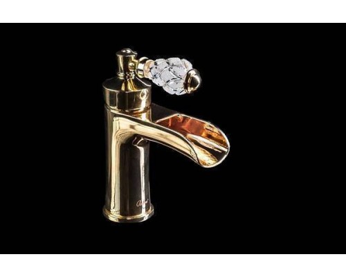 Boheme Vogue Crystal Смеситель для раковины, цвет: золото глянцевое 211-CRST Boheme Vogue Crystal Смеситель для раковины, цвет: золото глянцевое 211-CRST