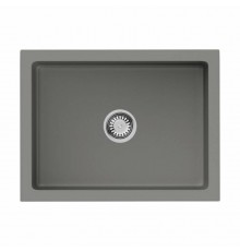 Мойка, OMOIKIRI, Mikura, шгв 610-460-254, отверстия для смесителя-отсутствуют, цвет-pebble