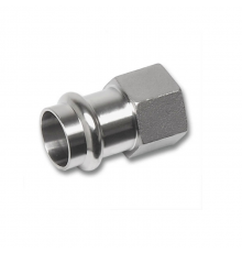 Муфта Sanha NiroPress 316L переходная ВПр-ВР, 15x1/2, 9270G.3