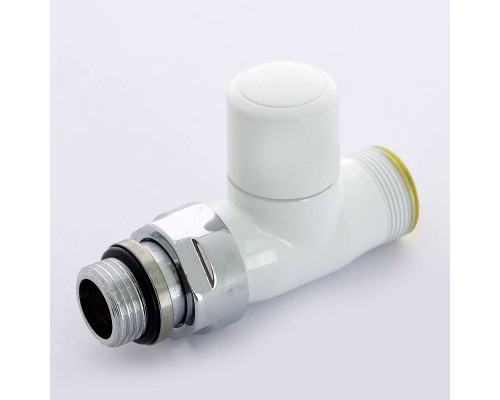 Вентиль обратный Carlo Poletti New-Smart НН 1/2" х М24 х 19 цвет белый