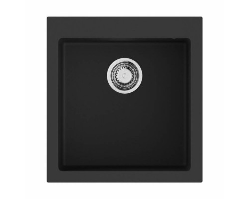 Мойка, OMOIKIRI, Bosen, шгв 470-500-220, отверстия для смесителя-3 промаркированных, чаши-1, цвет-графит
