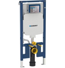 111.796.00.1 Инсталляция Geberit Duofix для подвесного унитаза, 114 см, со смывным бачком скрытого монтажа Sigma 8 см, крепеж к стене в комплекте 111.796.00.1