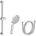 Душевой гарнитур - шланг 150 см, душевая лейка Flat M (3 функции), держатель (60см) 922.00 X07S003