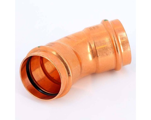 Угол пресс 45" медь Profipress VIEGA 54