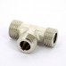 Тройник Н никелированный TIEMME 1/2"
