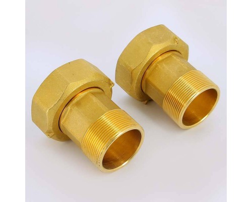 Разъемные соединения для водосчетчиков пломбируемые (2 шт) TIEMME 2"1/2 х 2"